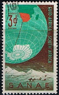 South Africa 1959 Antarctic Expedition Fine Used