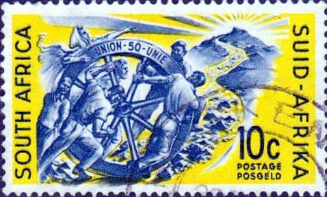 South Africa 1961 Wheel of Progress SG 193 Fine Used