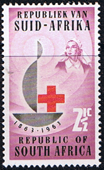 South Africa 1963 Red Cross SG 225 Reversed Watermark Fine Mint