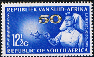 South Africa 1964 Nursing Association SG 257 Fine Mint