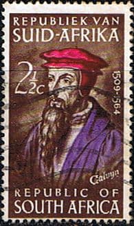 South Africa 1964 SG 254 Anniversary of Calvin Fine Used