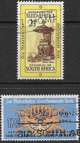 South Africa 1965 Dutch Reformed Church Set Fine Used