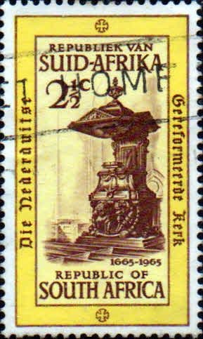 South Africa 1965 Dutch Reformed Church SG 260 Fine Used