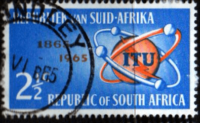 South Africa 1965 l.T.U. Centenary SG 258 Fine Used