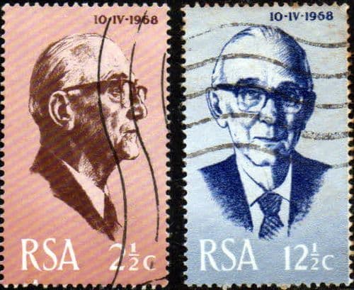 South Africa 1968 President Fouché Set Fine Used