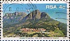 South Africa 1979 University of CapeTown SG465a Perf 12x12.5 Fine Used