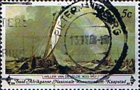 South Africa 1980 Paintings from National Gallery SG 481 Fine Used