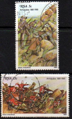 South Africa 1981 Battle of Amajuba Set Fine Used