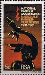 South Africa 1981 National Cancer Association Fine Used