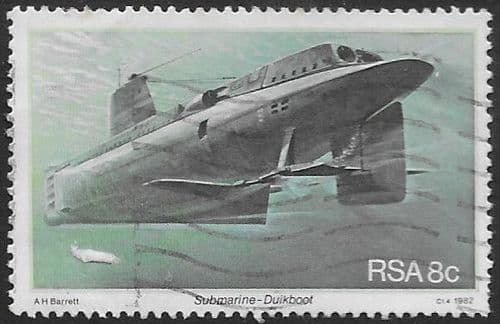 South Africa 1982 Simonstown Navy Base Ships SG 506 Fine Used