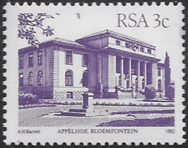 South Africa 1982 South African Architecture SG 513 Fine Mint