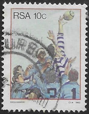 South Africa 1983 Sport SG 545 Fine Used