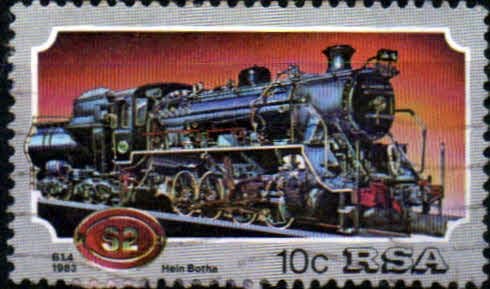 South Africa 1983 Steam Railway Locomotives Trains SG 541 Fine Used