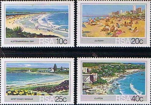 South Africa 1983 Tourism. Beaches Set Fine Mint