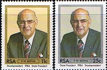 South Africa 1984 Inauguration of President Botha Set Fine Mint