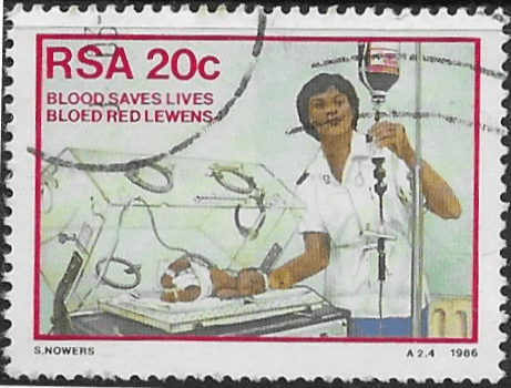 South Africa 1986 Blood Donor Campaign SG 595 Fine Used