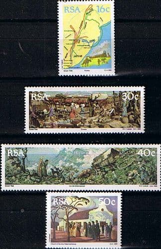 South Africa 1988 The Great Trek Set Fine Mint