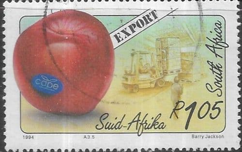 South Africa 1994 Export Fruit SG 833 Plumb Fine Used