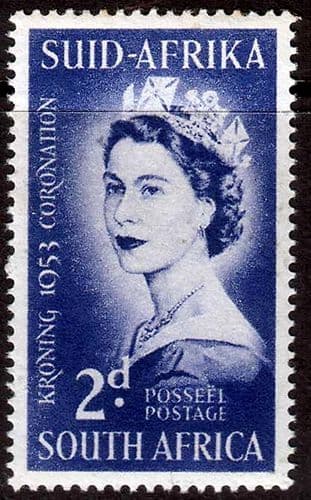 South Africa Queen Elizabeth II 1953 Coronation Fine Mint