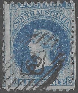 South Australia 1867 Queen Victoria SG 56 Fine Used