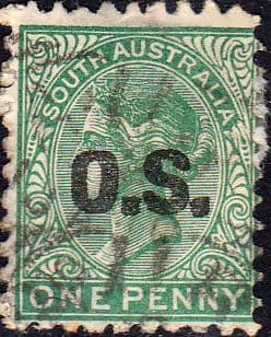 South Australia 1876 Queen Victoria Official Overprint SG O43 Fine Used