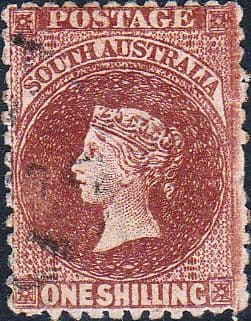 South Australia 1876 Queen Victoria SG 125 Good Used