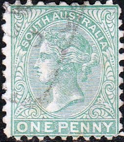 South Australia 1876 Queen Victoria SG 167 Fine Used