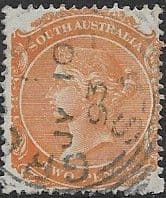 South Australia 1876 Queen Victoria SG 174a Fine Used