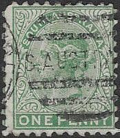 South Australia 1891 Queen Victoria SG 158 Fine Used