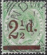 South Australia 1891 Queen Victoria Surcharged SG 233 Fine Used