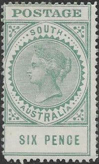 South Australia 1906 Long Tom SG 300 Fine Mint