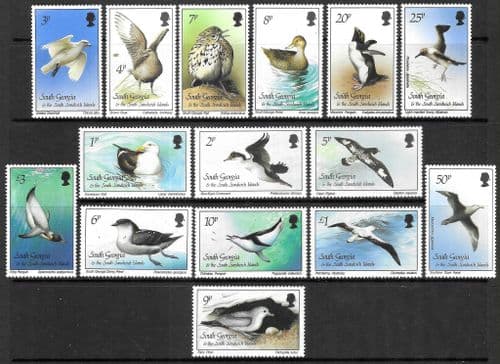 South Georgia 1987 Birds Set Fine Mint (1)