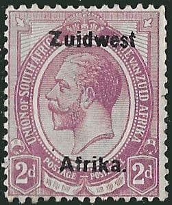 South West Africa 1923 King Geroge V Single Afrikaans SG 31 Fine Mint