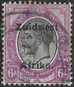 South West Africa 1923 King Geroge V Single Afrikaans SG 34 Fine Used
