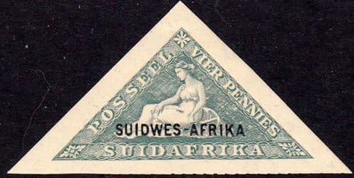 South West Africa 1926 Imper Triangles Overprinter Suidwes SG 44B Fine Mint