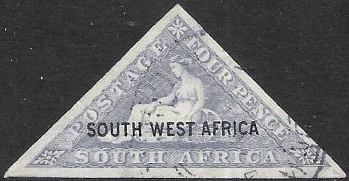 South West Africa 1927 Imper Triangles Overprinter South West SG 48 Fine Used