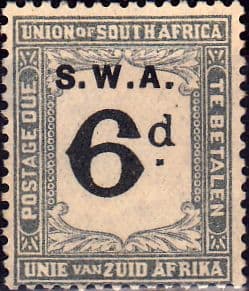 South West Africa 1928 Post Due SG D41 Fine Mint