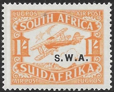 South West Africa 1929 AirMail SG 71b Fine Mint