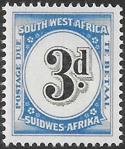 South West Africa 1931 Post Due SG D50 Fine Mint