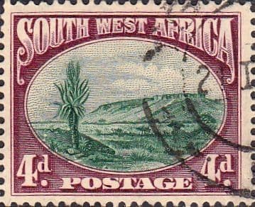 South West Africa 1931 Waterberg English SG 78  Fine Used