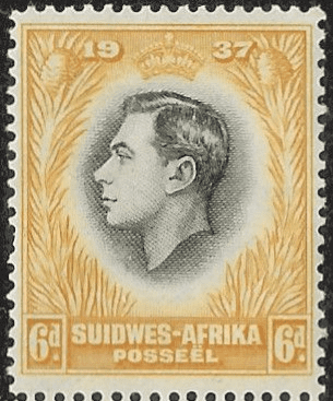 South West Africa 1937 Coronation Single Afrikaans SG 103 Fine Mint