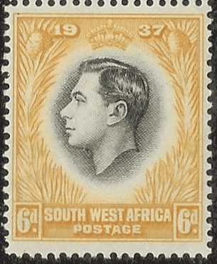 South West Africa 1937 Coronation Single English SG 103 Fine Mint