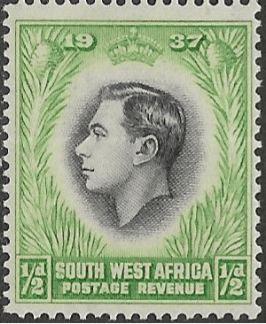 South West Africa 1937 Coronation Single English SG 97 Fine Mint