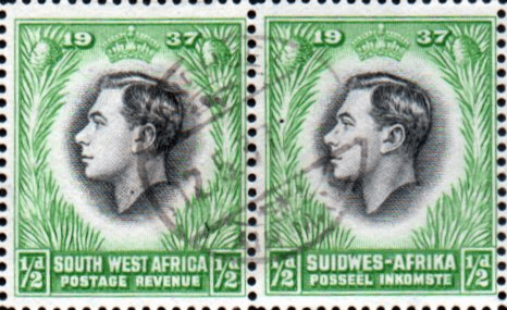 South West Africa 1937 SG 97E Coronation Fine Used