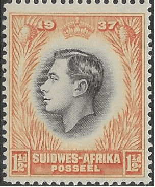 South West Africa 1937 SG 99E Coronation Fine Mint