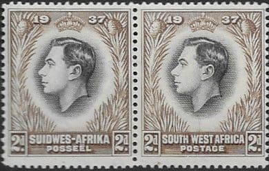 South West Africa 1937 SG100A Coronation Fine Mint