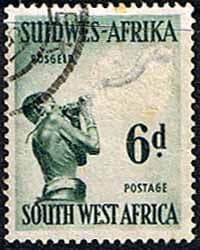 South West Africa 1954 SG 159 Ovambo Woman Fine Used