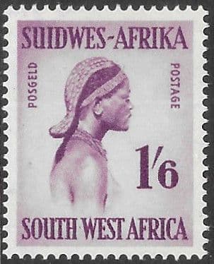 South West Africa 1954 SG 162 Ovambo Girl Fine Mint