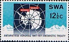 South West Africa 1971 Antarctic Treaty Fine Mint