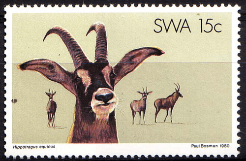 South West Africa 1980 Animals Antelopes SG 347 Fine Mint